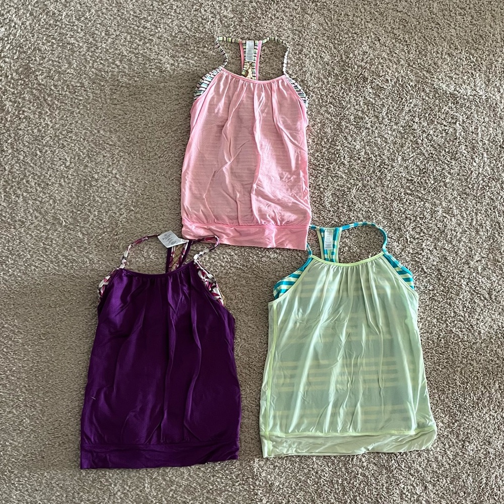 Bundle: 3 Ivivva Double Dutch Tanks